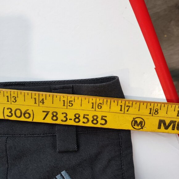 Adidas Climacool Golf pants crop zip pockets grey women's size 8 - Picture 10 of 11